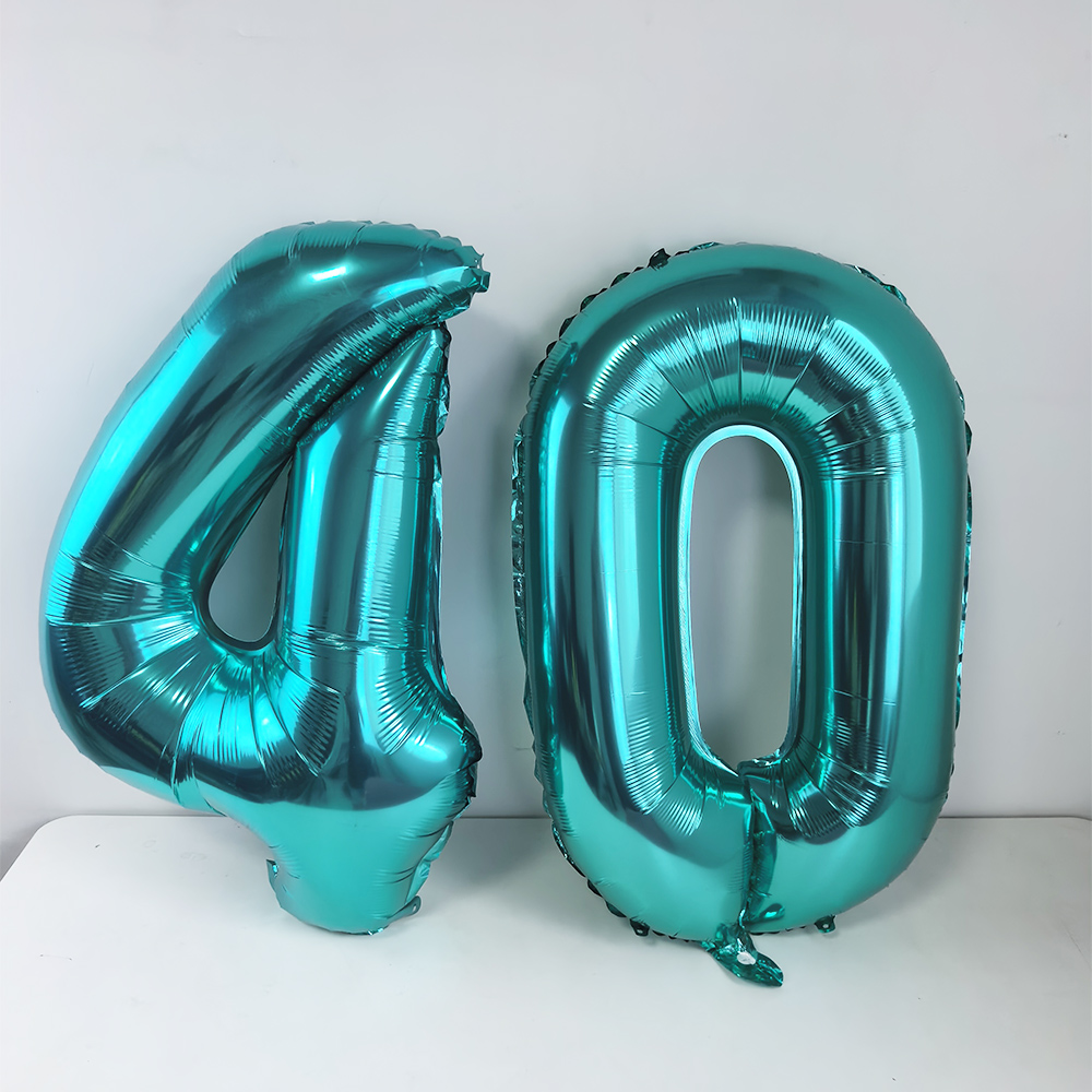 32インチ ティールブルー ナンバー18 バルーン 大きめサ - Balloon Pump Hand のレビューと価格