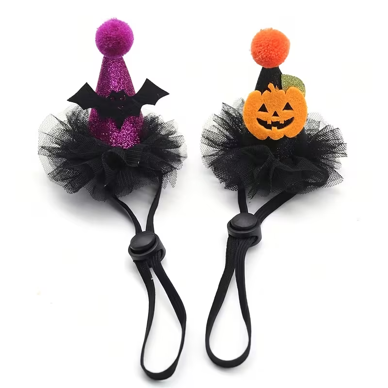 ハロウィンミニペットパーティーヘッドバンド、バット＆パンプキ - Party Hat Cone のレビューと価格