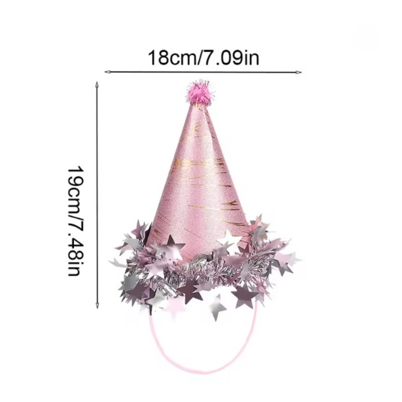 インスタ風バースデーパーティー用スパンコールコーンハット 子 - Party Hat Cone のレビューと価格