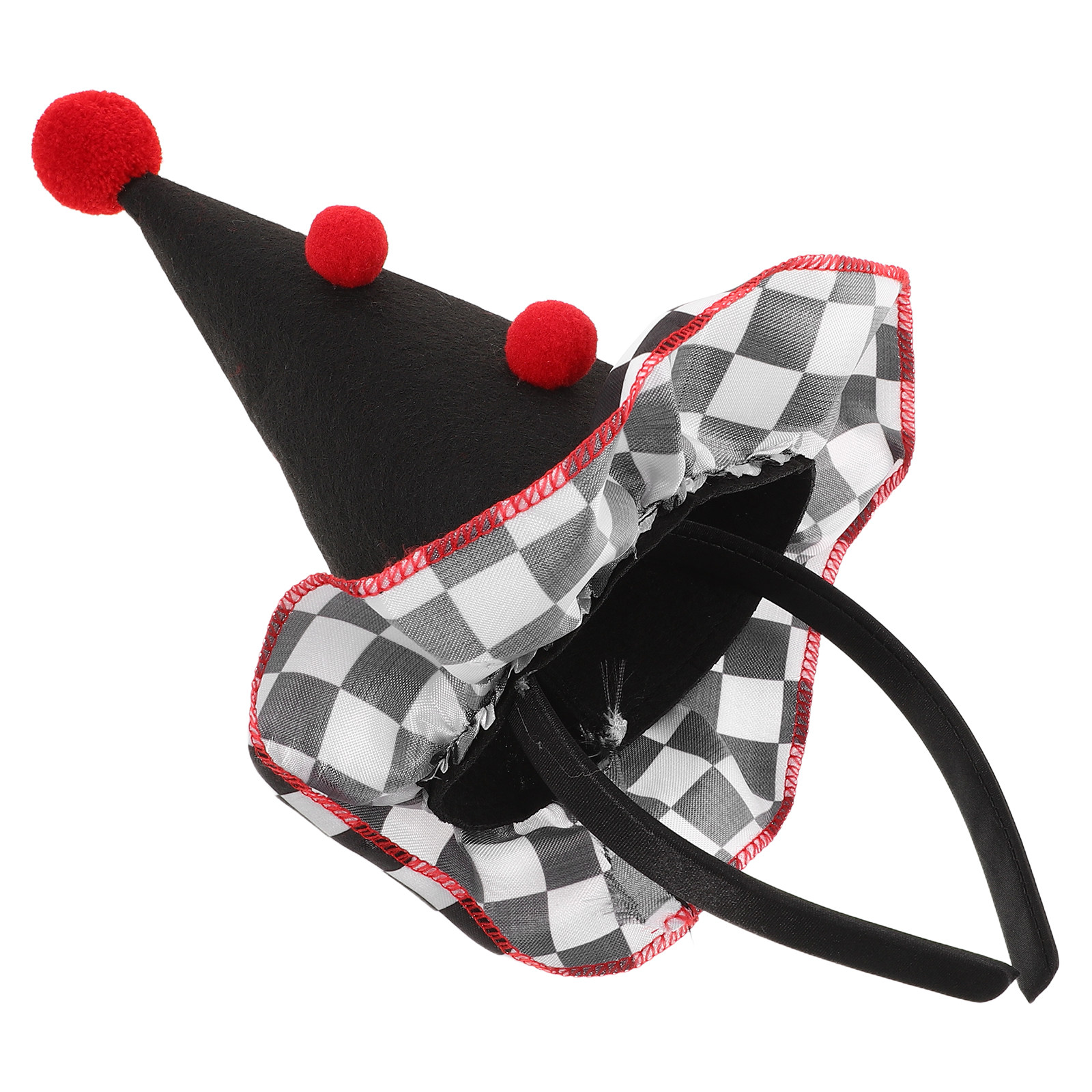 ポリエステル製のピエロ風ヘッドバンド、円錐形のピエロ帽子、誕 - Party Hat Cone のレビューと価格